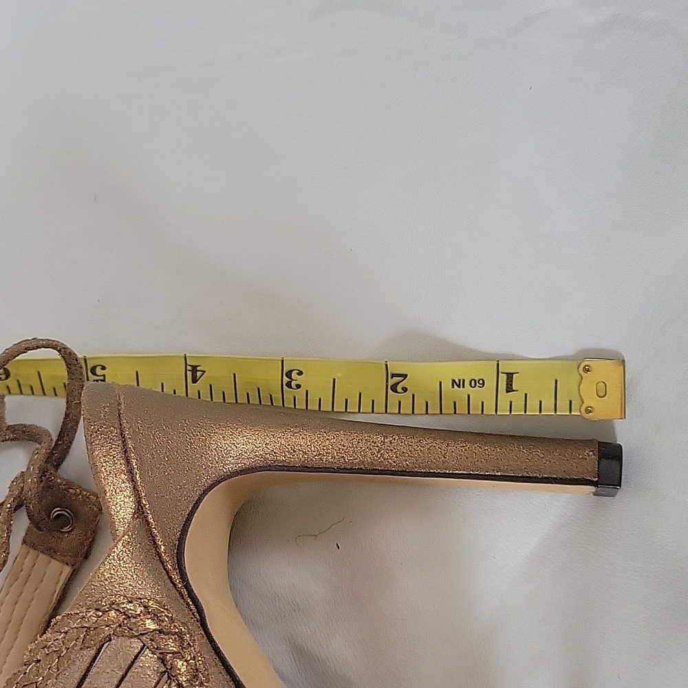 NEW Vince Camuto Kabira Sandals Bronze Heels Size 10 - Picture 9 of 12